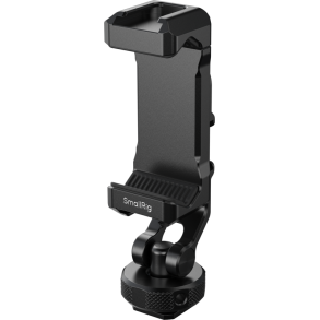 SmallRig 6661 PC-T1 Metal Phone Clamp with Triple Cold Shoe Mounts