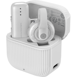 SmallRig 5719 S70-C1 Wireless Microphone with USB-C Adapter for Phones White