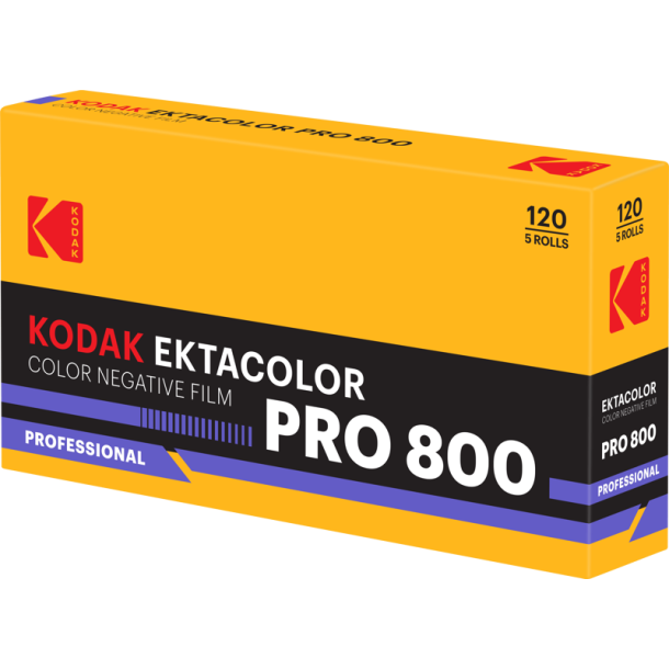 Eastman Kodak Ektacolor Pro 800 120 - 5 PK