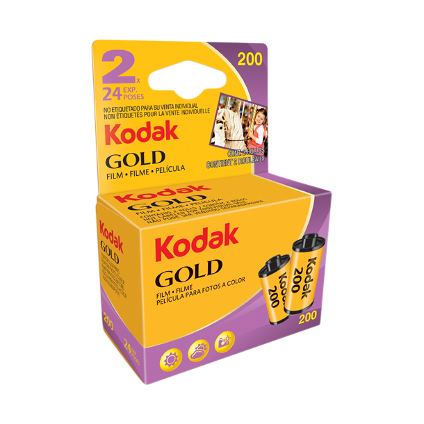 Kodak 135 Gold 200 Carded 24x2