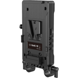 SmallRig 3203 Advanced V-Mount Battery Mount Plate with Dual 15mm Rod Clamp