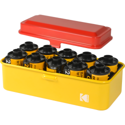 Kodak Film Case 120/135 (large) red/yellow