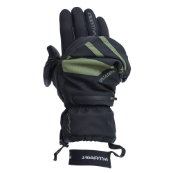 Vallerret Skadi Zipper Mitt LRS: Green, limited edition, S