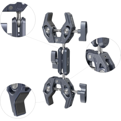 SmallRig 4103 Super Clamp with Double Crab-shaped Clamps