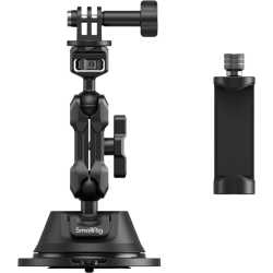 SmallRig 4275 Portable Suction Cup Mount Support Kit for Action Cameras / Mobile Phones SC-1K