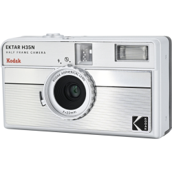 Kodak EKTAR H35N Camera Striped Silver