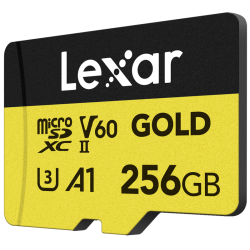 Lexar microSD GOLD UHS-II, R280/W100 C10/A1/U3 (V60) 256GB