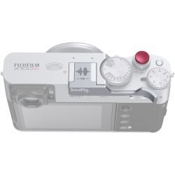 SmallRig 4566 Thumb Grip for Fujifilm X100VI / X100V Silver