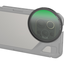 SmallRig 4728 Attachable CPL Filter with T-mount Filter Adapter (67mm)