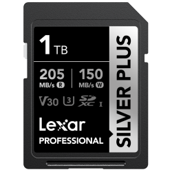 Lexar SDXC Professional SILVER Plus 1066x UHS-I/U3/A2/4K R205/W150 (V30) 1TB