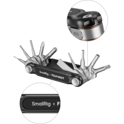 SmallRig 4814 x FILM RIOT 10-in-1 Folding Wrench Set with Multiple Angle Positioning Green