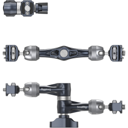 SmallRig 4899 Rosette Magic Arm (7") with ARRI Locating Screw