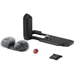 SmallRig 4876 L-Shape Mount Plate with Silicone Handle for FUJIFILM X-M5 Black