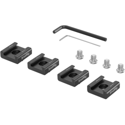 SmallRig 5033 Anti-Twist Cold Shoe Mount Support (4pcs)