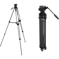 SmallRig 4686 Heavy-Duty Fluid Head Video Tripod Kit AD-01S