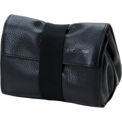 Artisan &amp; Artist | ACAM-78 | Leather Pouch in Kipskin Leather (L) Black
