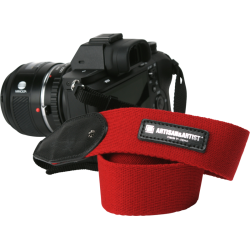 Artisan &amp; Artist | ACAM-110A | Wide Cloth Strap, 38mm (w/Tape-type) Red