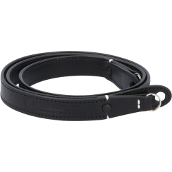 Artisan &amp; Artist | ACAM-287 | Leather Strap (w/Ring-type/Eyelets) Black