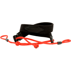 Artisan &amp; Artist | ACAM-P25 | Wide Length Parachute Cord Strap w/adjustable lengths (d-ring) Red