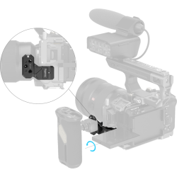 SmallRig 4458 Side Handle Extension Adapter Part with NATO Clamp