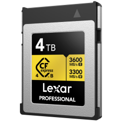 Lexar CFexpress 4.0 Pro Gold Type B R3600/W3300 4TB