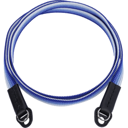 Artisan &amp; Artist I ACAM-322A I Silk camera strap (Long), Navy/Silver