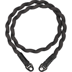 Artisan &amp; Artist I ACAM-707 I Spiral Cord Strap, Black/Grey