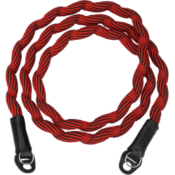 Artisan &amp; Artist I ACAM-708 I Spiral Cord Strap (Long), Red/Black