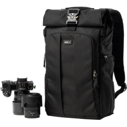 Think Tank FocusPoint 22L I Hybrid RollTop Backpack I Asphalt Black