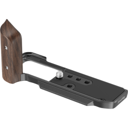 SmallRig 5260 L-Shape Mount Plate with Wooden Handle for FUJIFILM X-M5 Black
