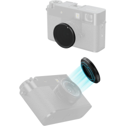 SmallRig 5225 Magnetic VND Filter ND2 - ND32 for FUJIFILM X half Black