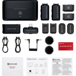 Hollyland LARK MAX 2 Combo with Camera RX + USB-C RX