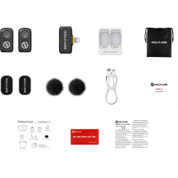 Hollyland LARK A1 Mini Duo with Lightning RX