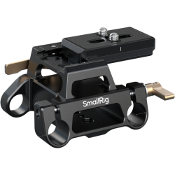 SmallRig 5365 Arca-Type Mount Plate Kit with 15mm Dual Rod Clamp