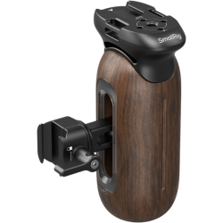 SmallRig 5239 Wooden Side Handle with NATO Clamp