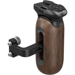 SmallRig 5237 Wooden Side Handle with 1/4"-20 Screw