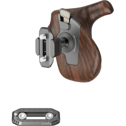 SmallRig 5192 ImageGrip Series Wooden Handle with NATO Clamp (Right Side)