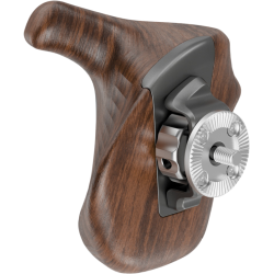 SmallRig 5162 ImageGrip Series Wooden Handle with ARRI Rosette (Left Side)
