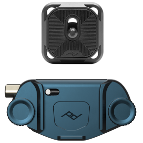 Peak Design Capture Camera Clip (v3) with Standard plate I Ocean