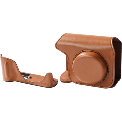 SmallRig 5385 Leather Case Kit for Canon PowerShot V1 Brown