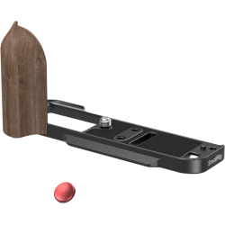 SmallRig 5666 L-Shaped Mount Plate with Wooden Handle for FUJIFILM X-T30 / T30 II / T30 III Black