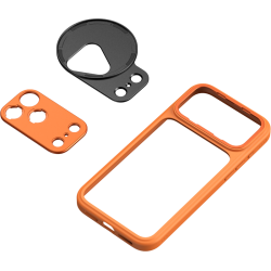SmallRig 5795 FilMov Lightweight Photography Bumper Case for iPhone 17 Pro Max (Orange)