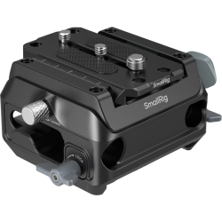 SmallRig 5366 Manfrotto-Type Mount Plate Kit with 15mm Dual Rod Clamp