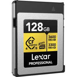 Lexar CFexpress Pro Gold R3600/W3300 128GB Type B