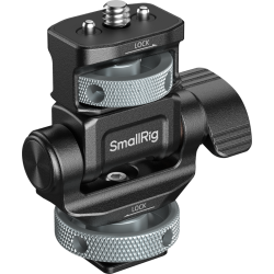 SmallRig 6313 Monitor Support for Horizontal &amp; Vertical Shooting with Cold Shoe Mount