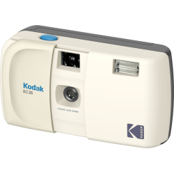 Kodak EC35 Film Camera Vanilla White + Kodak Ultra Max 24 Exp
