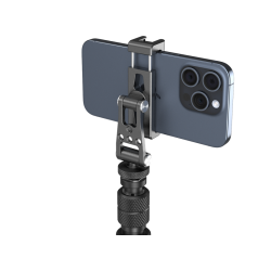 SmallRig 6528 Monopod with Triple Ground Spikes and Phone Support with Cold Shoe Mount