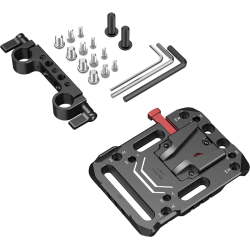 SmallRig 3016 Battery Plate V-Mount w Rod Clamp