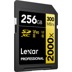 Lexar SDXC Professional UHS-II U3 300MB/s 256GB (2000x)