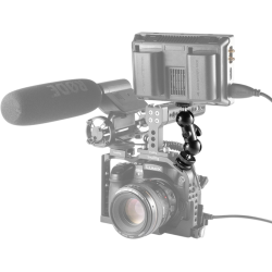 SMALLRIG 1135 MULTI-FUNC DOUBLE BALLHEAD SHOE+1/4"